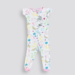 Toy Story Short Sleeve and Pant Cotton PJ set Print Pajamas
